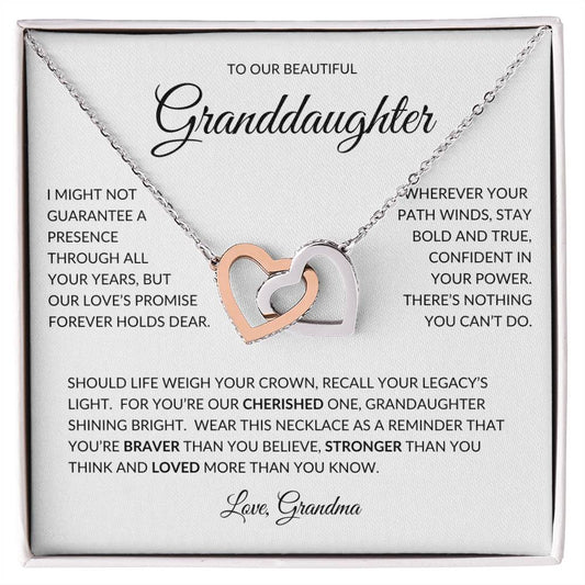 To Granddaughter from Grandma